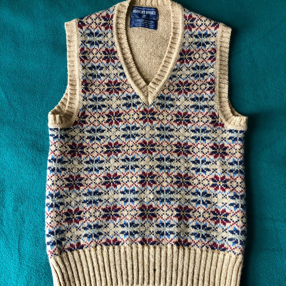 Robert Bruce Vest Made In British Colony Hong Kong
